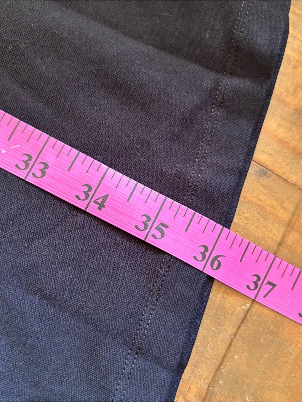 Athleta Senorita Long Sleeve Organic Cotton Black V-Neck Dress-Size M-Athleisure